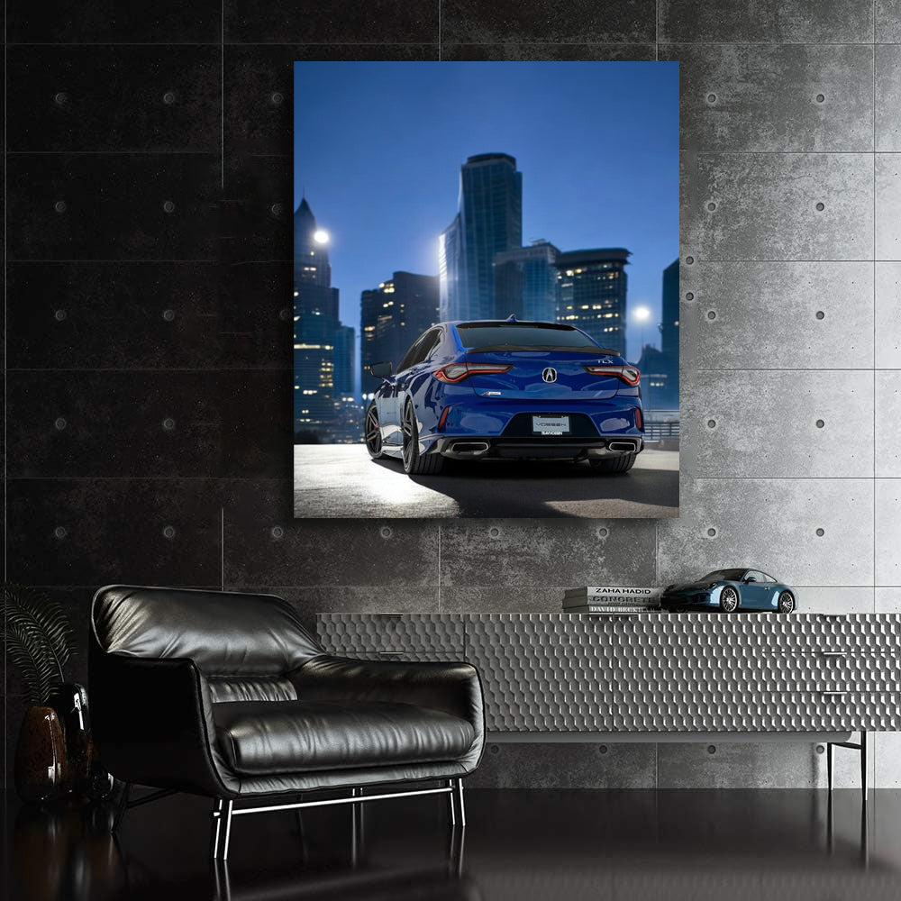 Acura TLX A-Spec in Apex Blue Pearl - Urban Elegance
