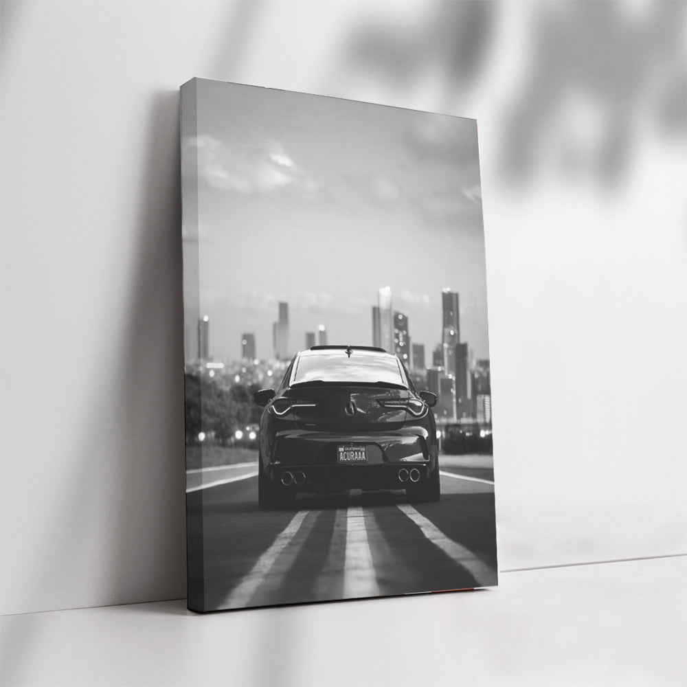Acura Black and White - Stylish and Sophisticated Spirit