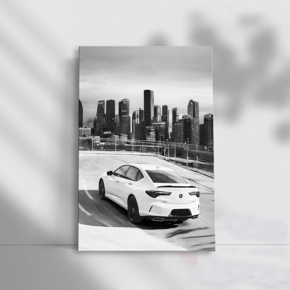 Acura Black & White - 3 CXpT: Sleek & Sophisticated Design