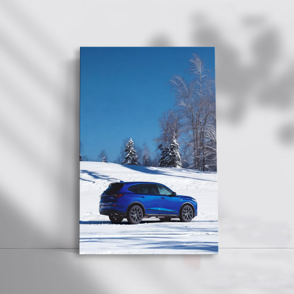 Acura MDX Navigating Snow - Power Meets Precision