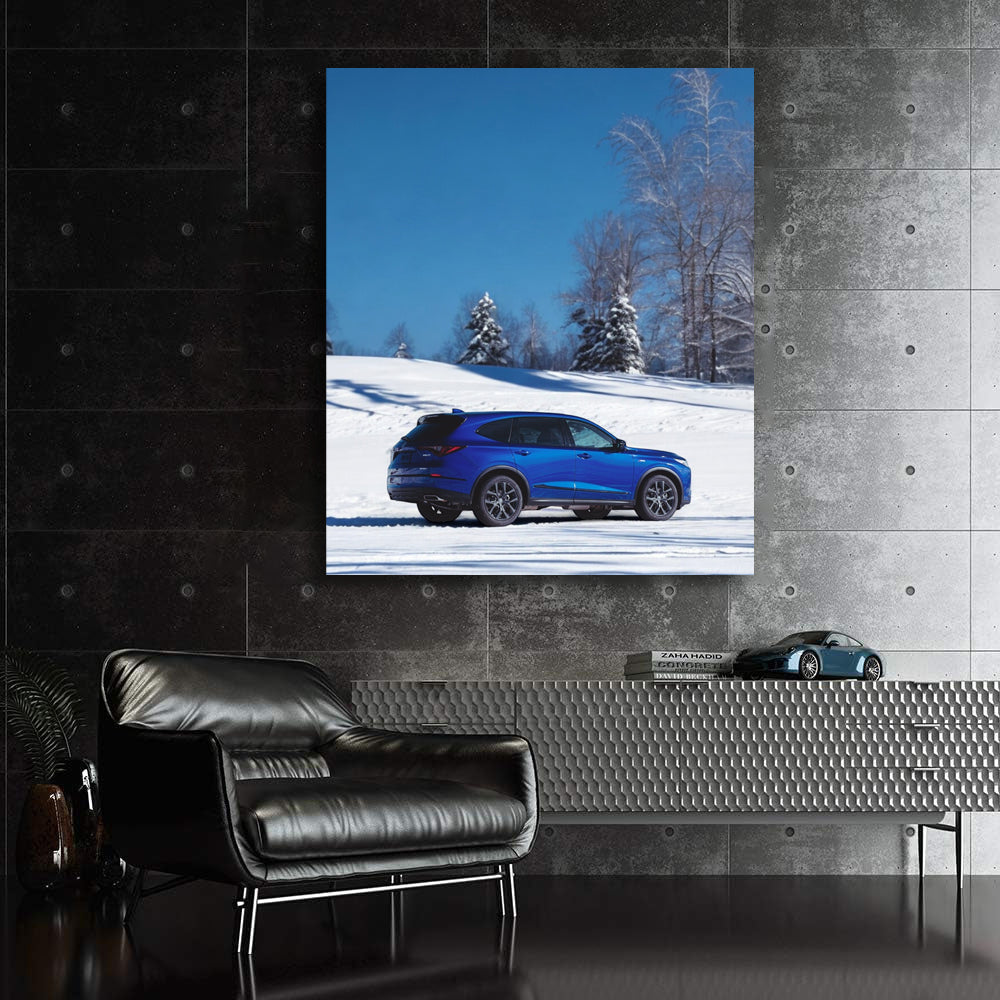 Acura MDX Navigating Snow - Power Meets Precision