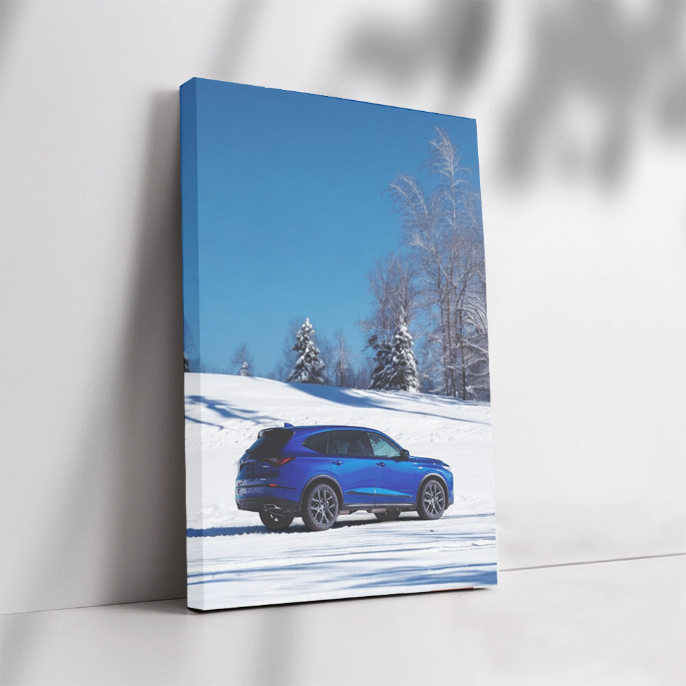Acura MDX Navigating Snow - Power Meets Precision