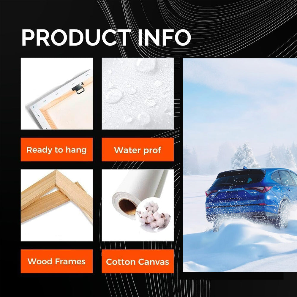Acura MDX Navigates Snowy Terrain - Reliable Winter Warrior