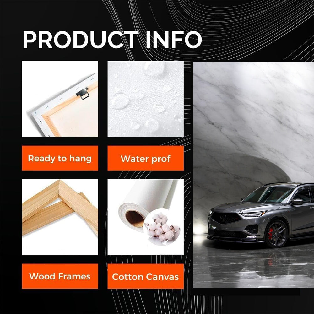 Acura MDX Marble - Dynamic Elegance in Motion