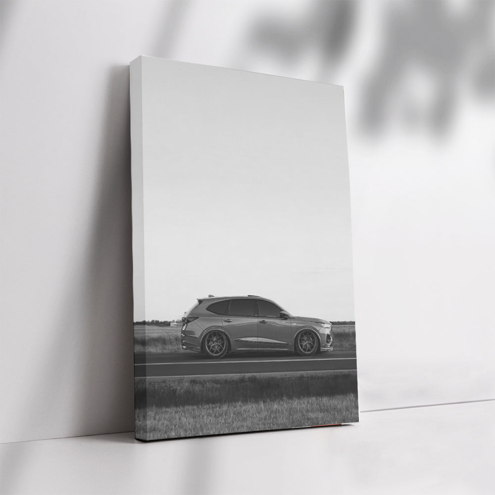 Sleek Acura Monochrome - Iconic Style and Performance