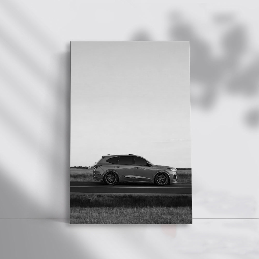 Sleek Acura Monochrome - Iconic Style and Performance