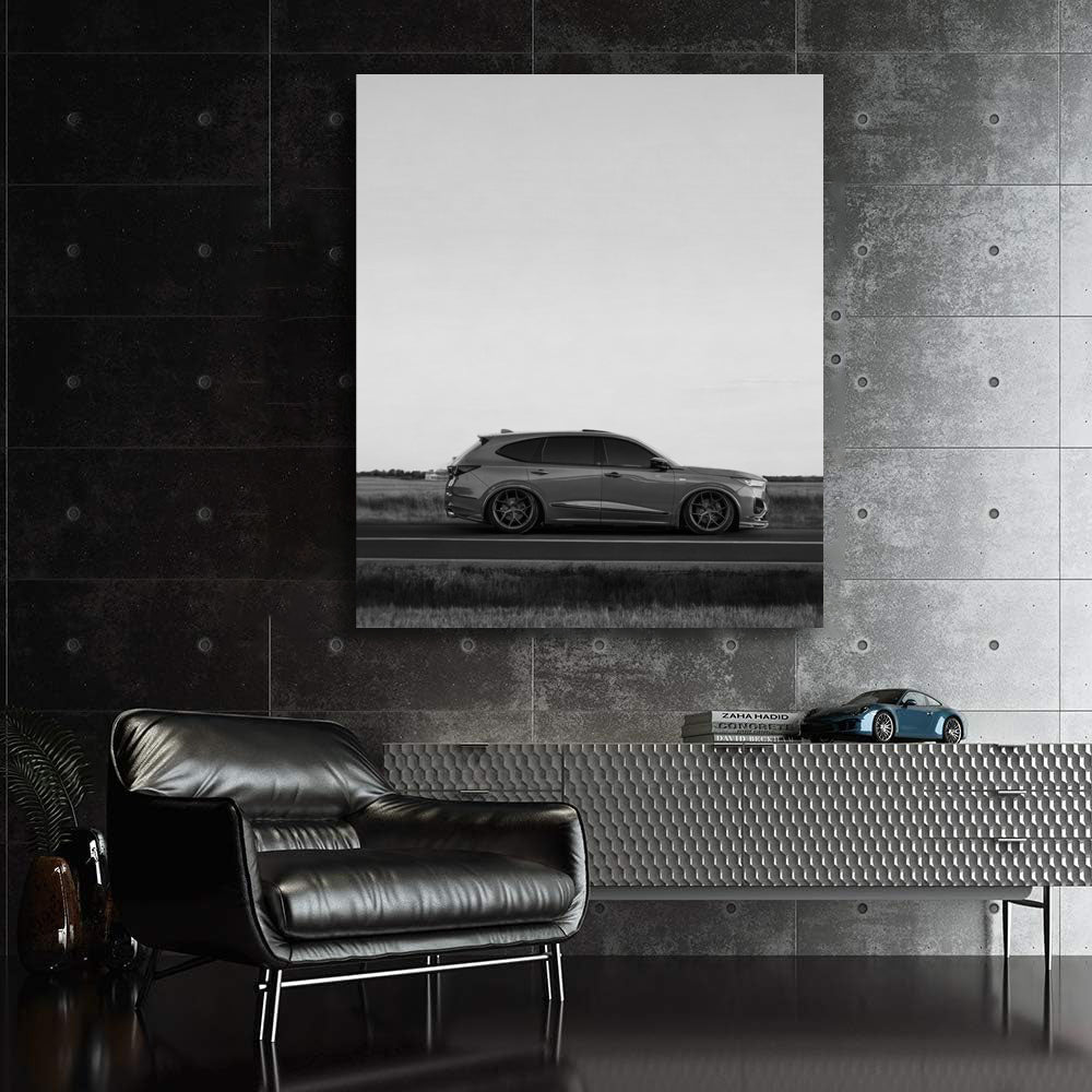 Sleek Acura Monochrome - Iconic Style and Performance