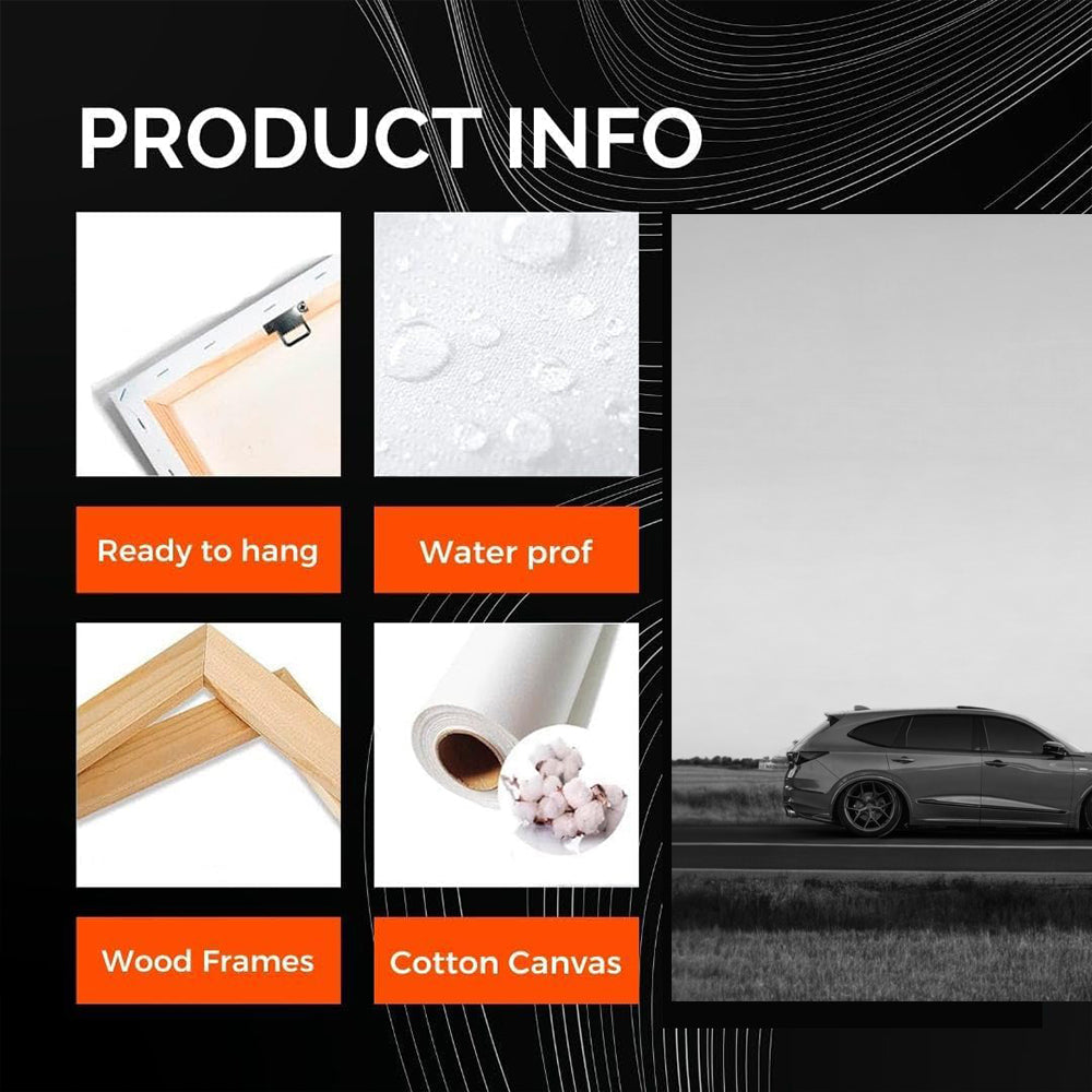 Sleek Acura Monochrome - Iconic Style and Performance
