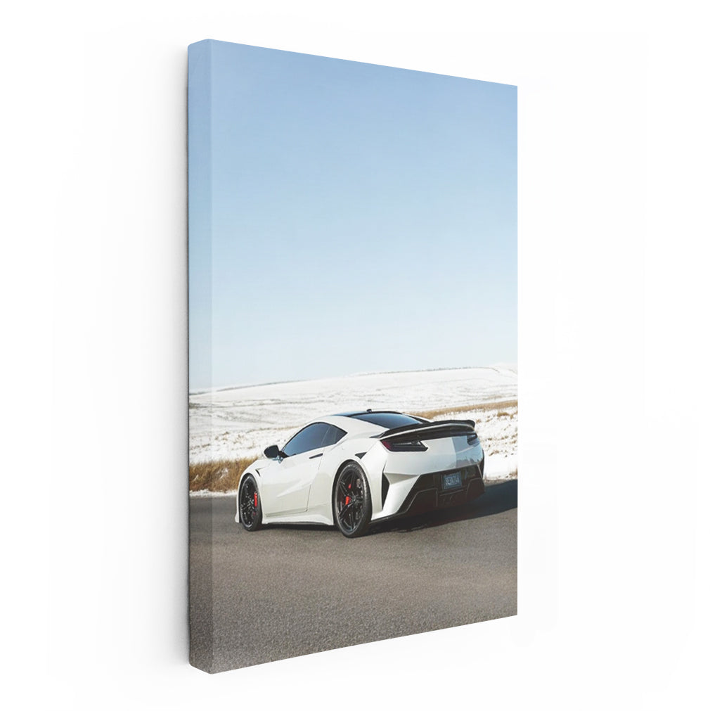 Acura NSX Type S Conquers Snow - Sleek and Powerful