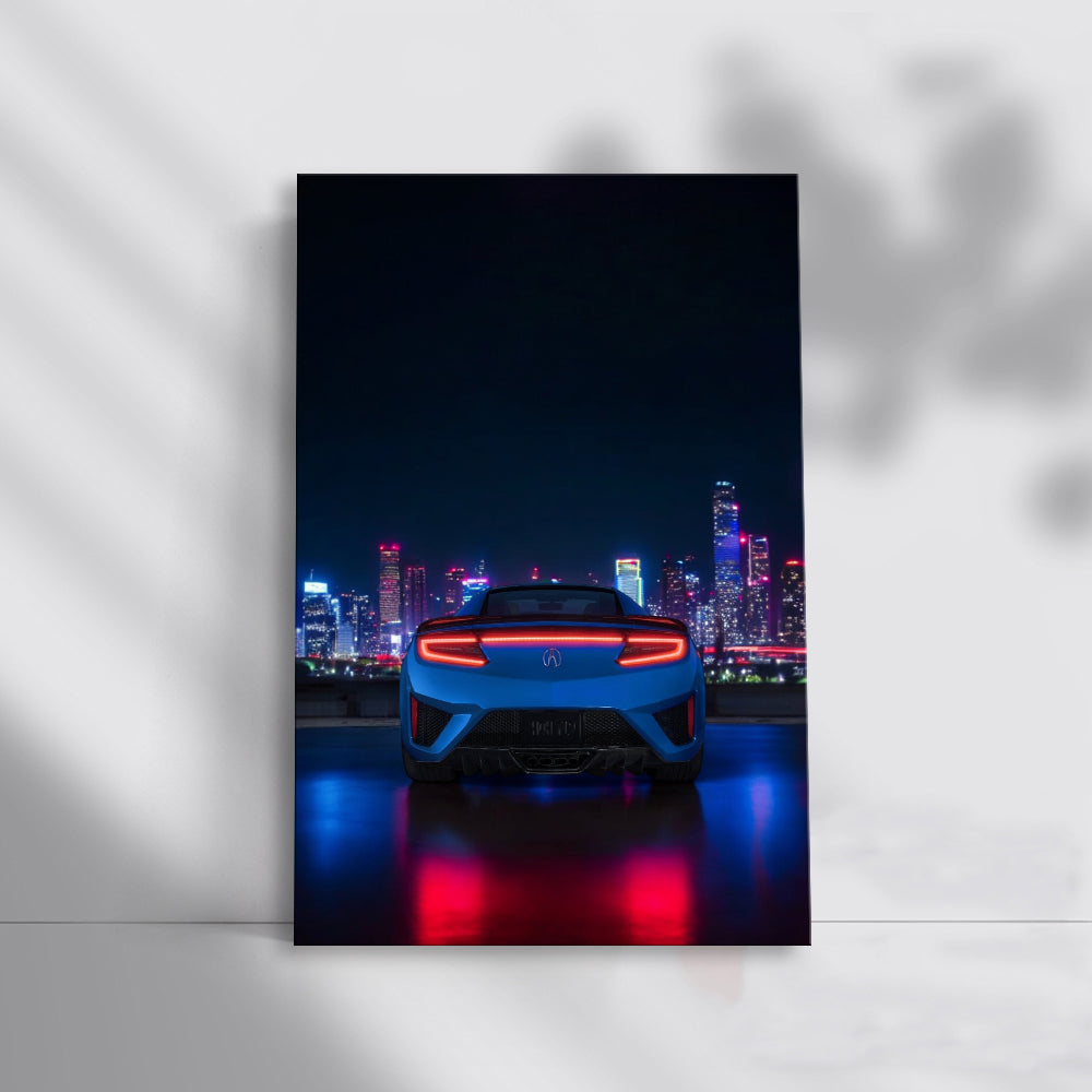 Acura NSX in Night City - Speed Meets Elegance