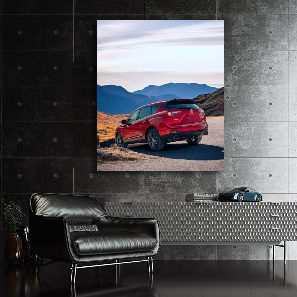 Red Acura RDX A-Spec Conquers Mountain Roads - Dynamic Drive