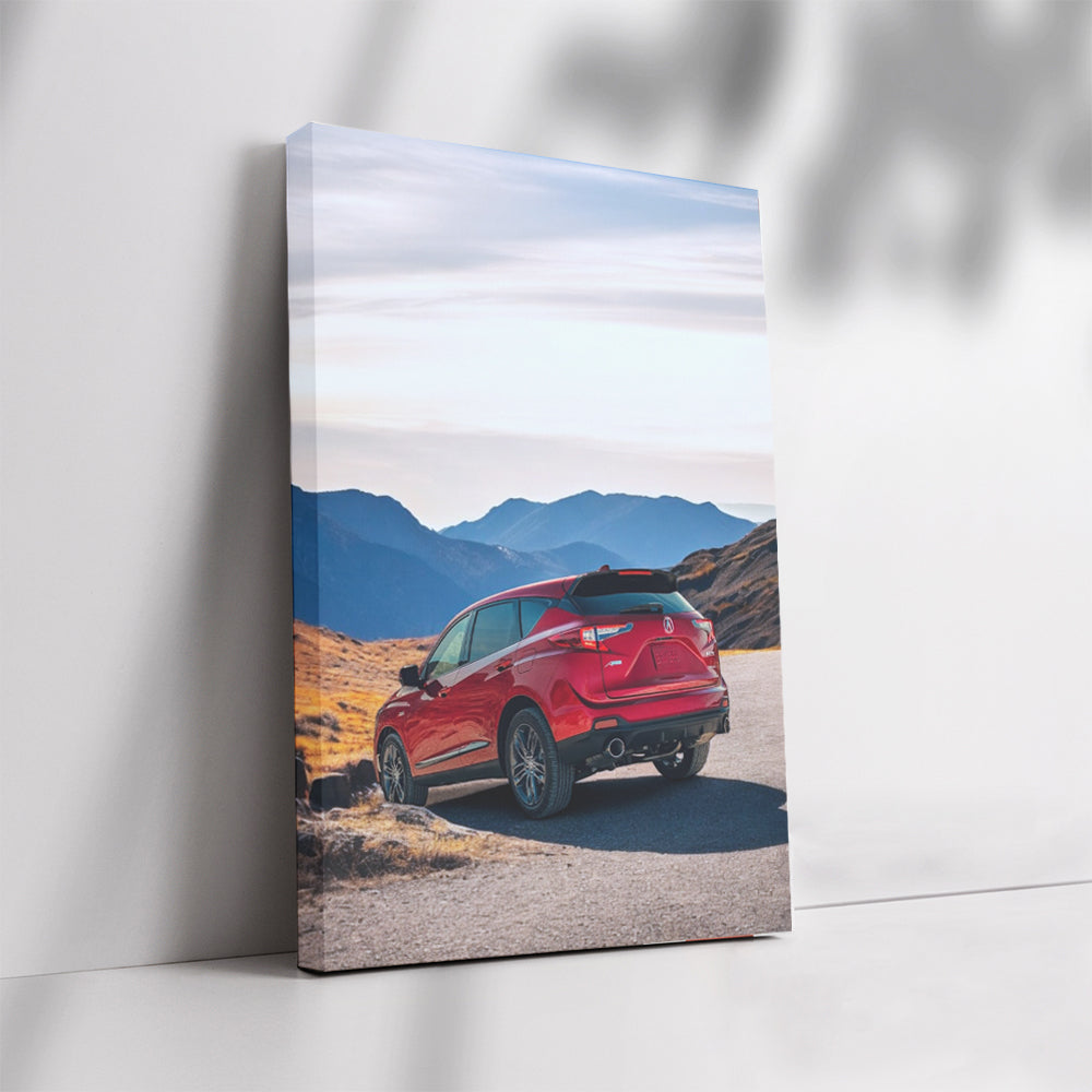 Red Acura RDX A-Spec Conquers Mountain Roads - Dynamic Drive