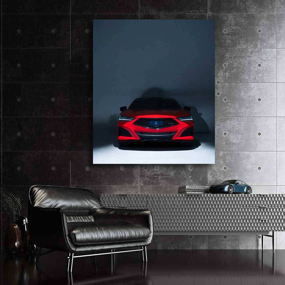 Acura TLX Type S Parked - Luxury and Performance Unleashed