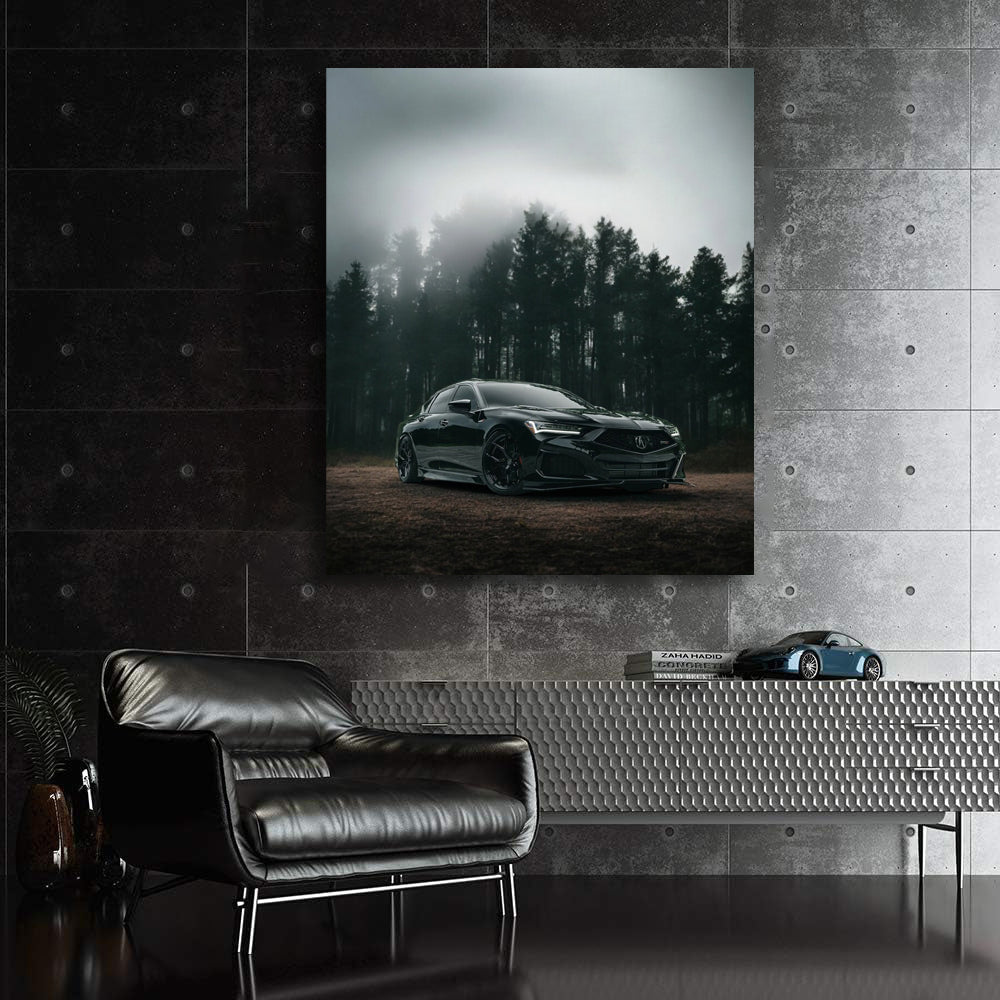 Acura TLX Amidst Forest Mist - Elegance in Motion