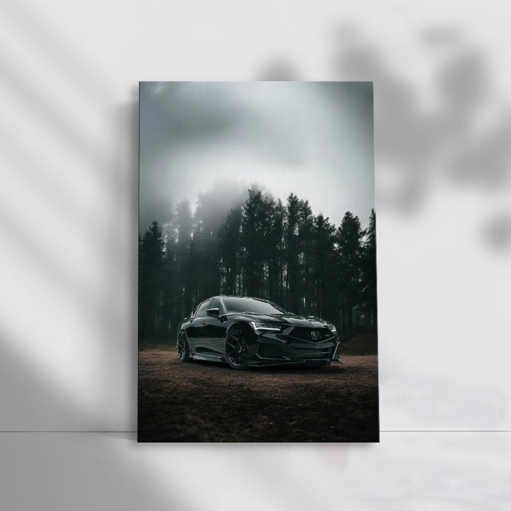 Acura TLX Amidst Forest Mist - Elegance in Motion