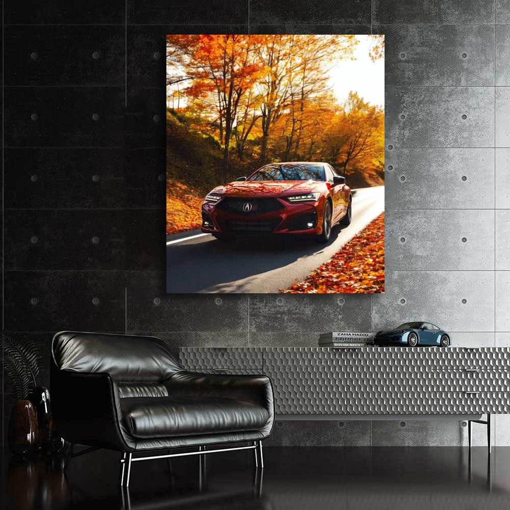 Acura TLX in Autumn Woods - Elegant Performance Redefined