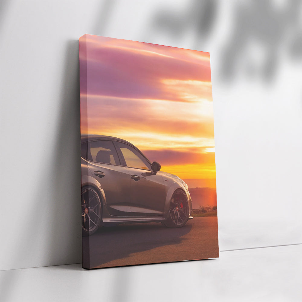 Acura Type S at Sunset - Performance and Elegance Captured