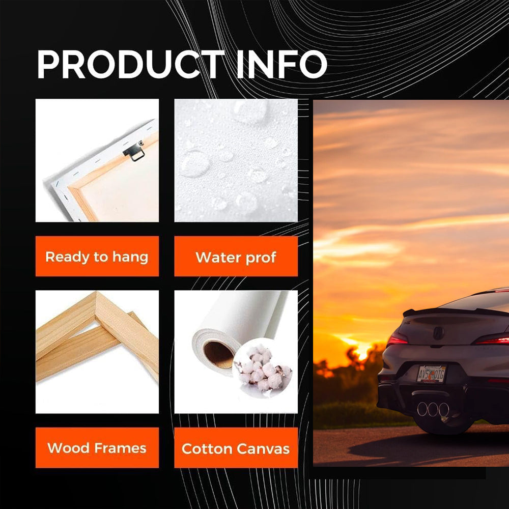 Acura Type S at Sunset - Sleek Power and Elegance