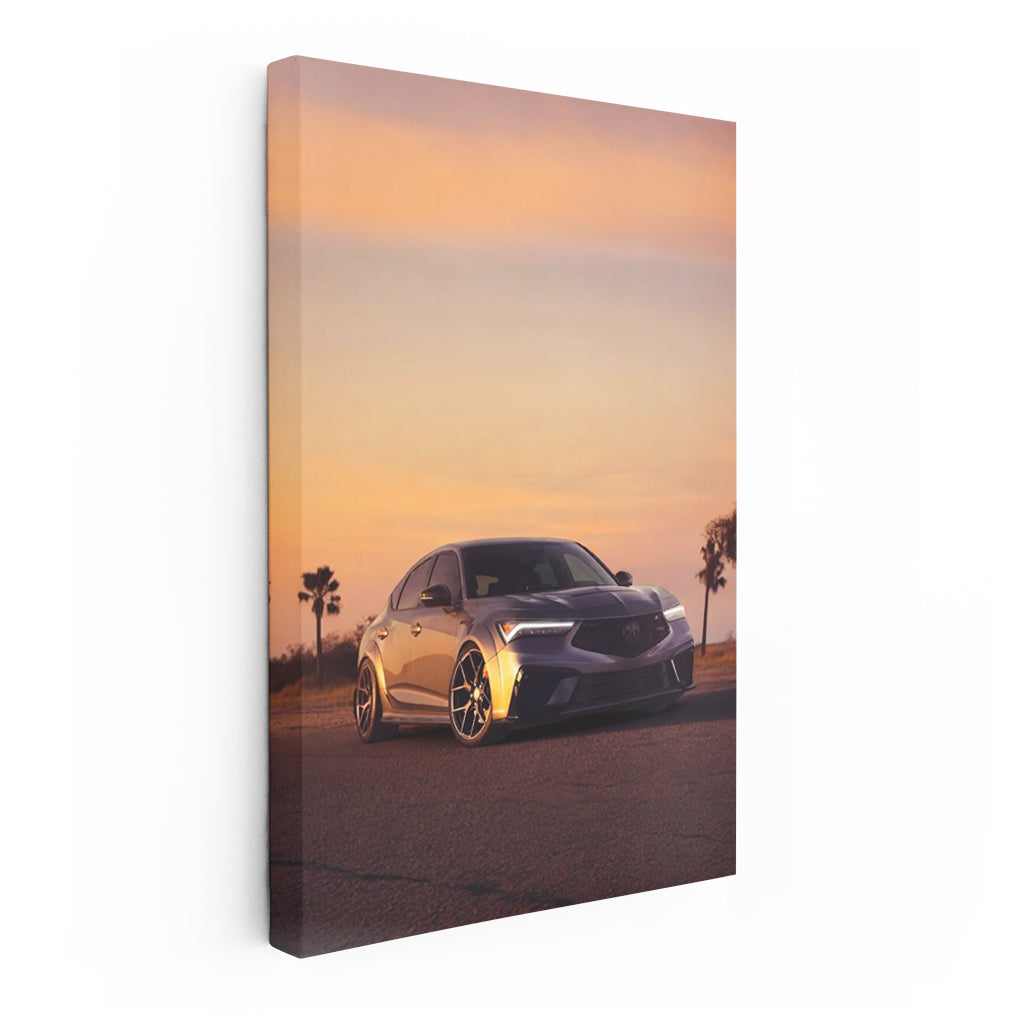 Acura Type S at Sunset - Elegant Performance Unleashed