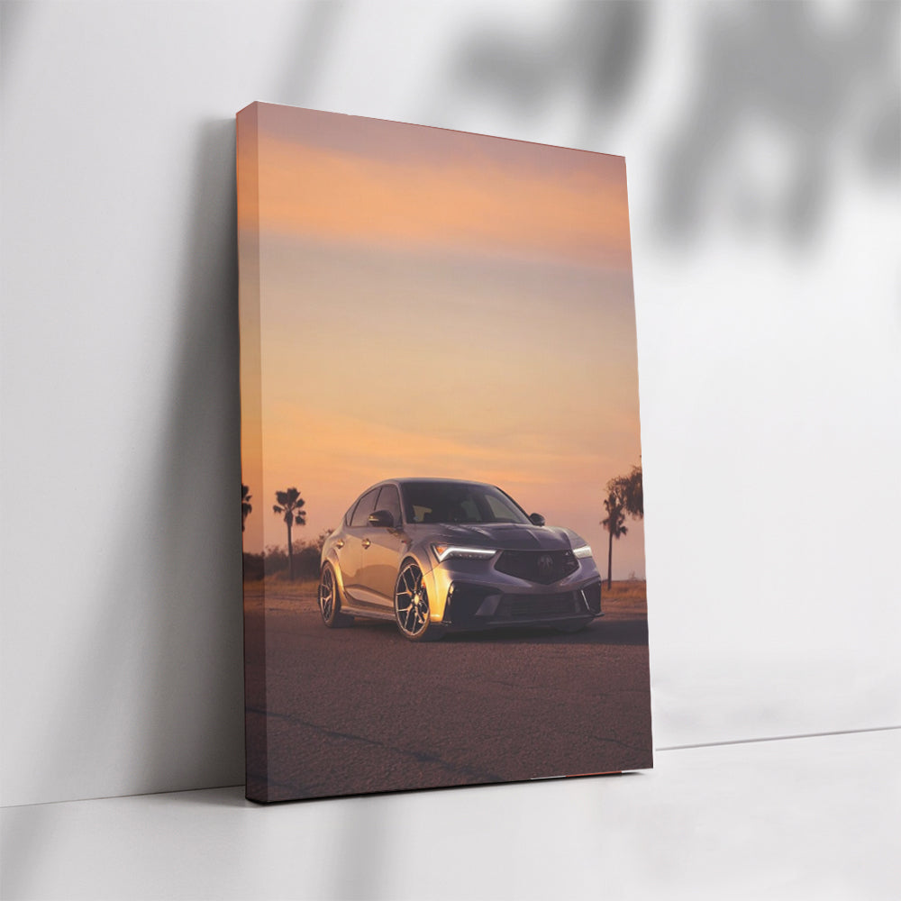 Acura Type S at Sunset - Elegant Performance Unleashed