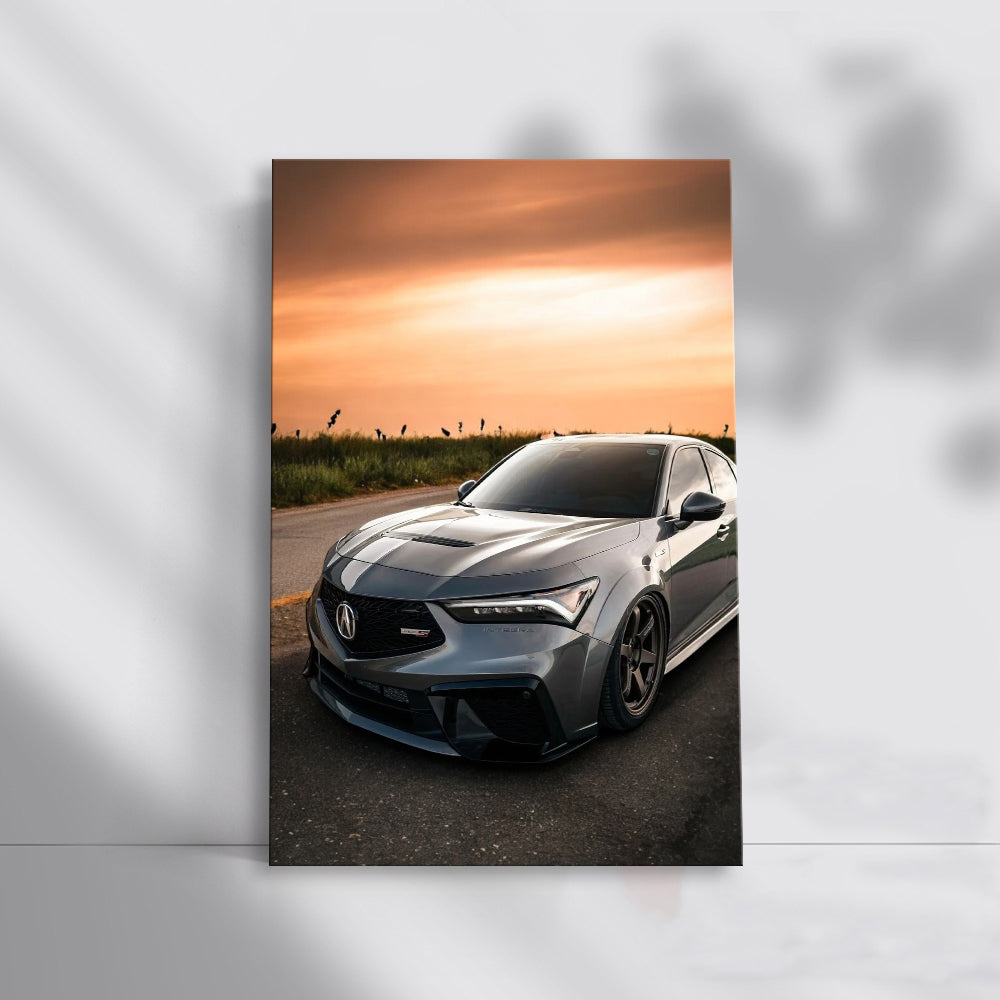 Sunset Glory: Acura Type S - Performance with Elegance