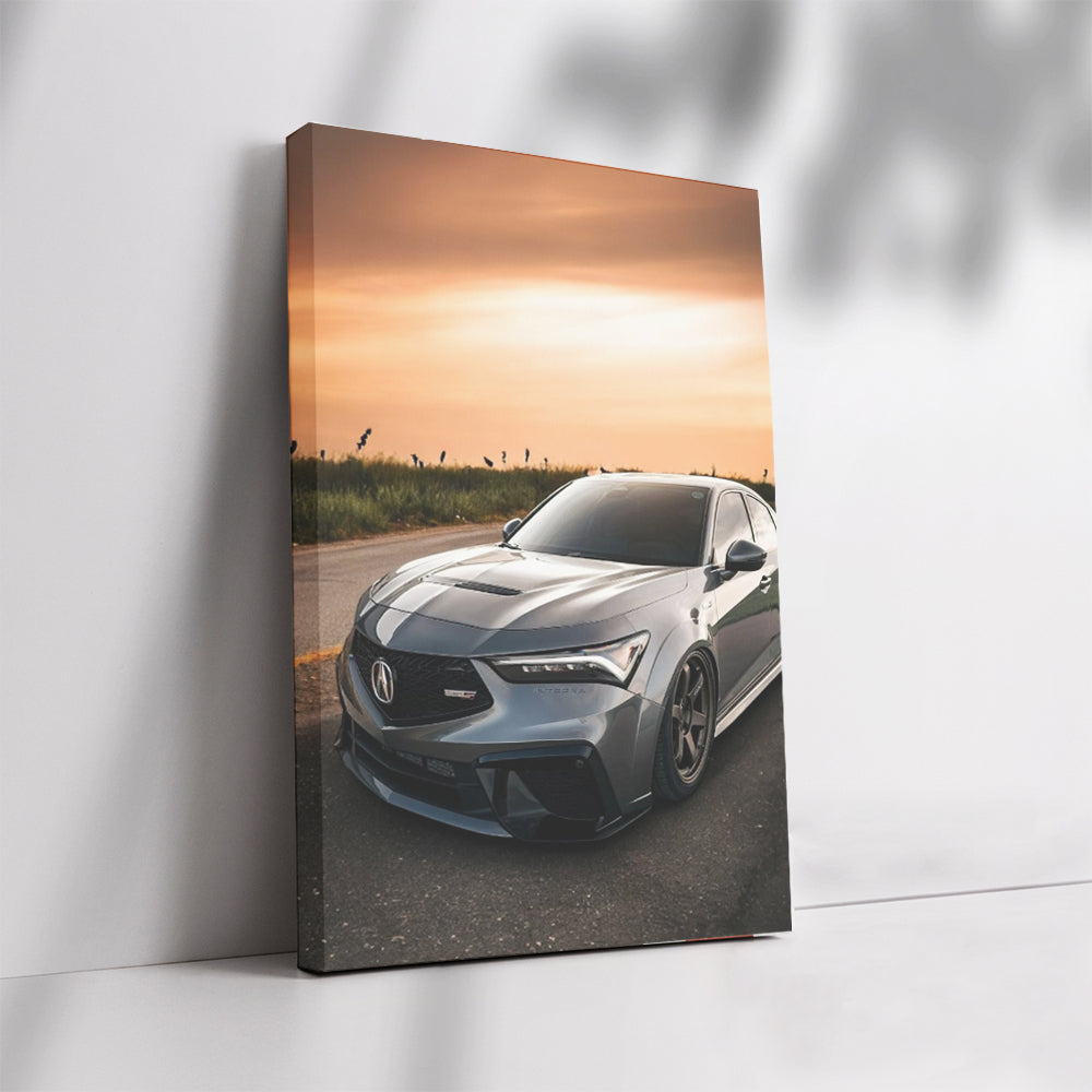 Sunset Glory: Acura Type S - Performance with Elegance