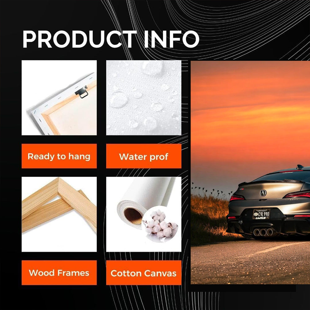 Acura Type S at Sunset - Blend of Elegance and Power