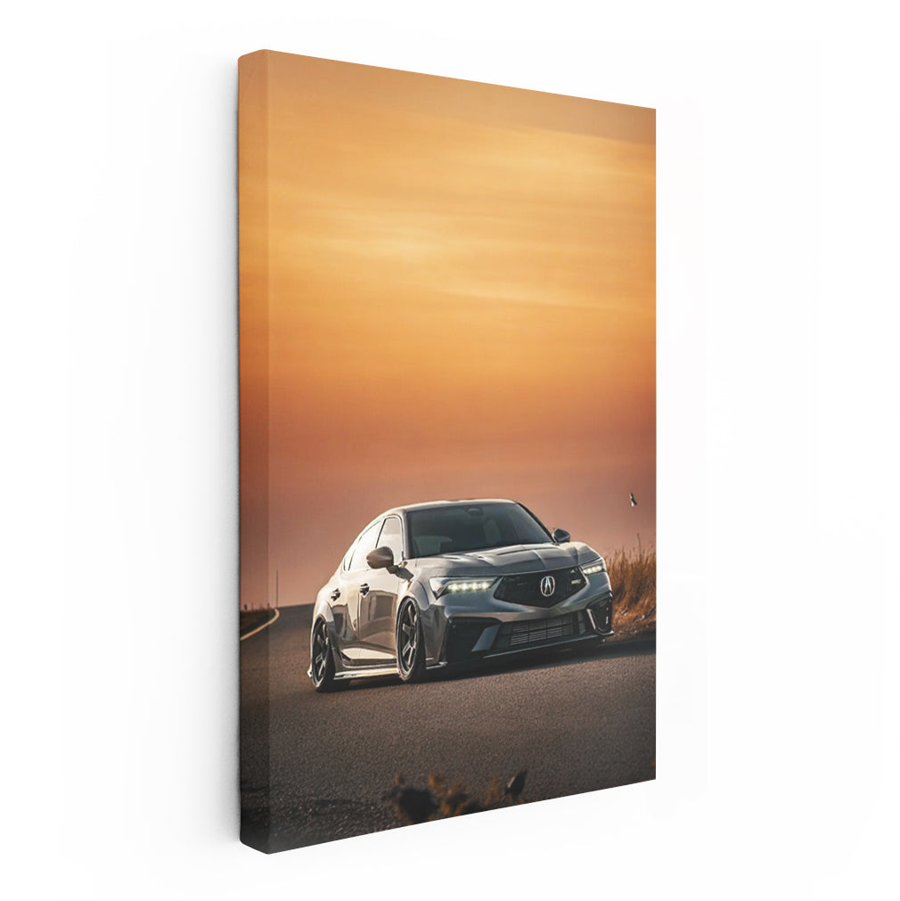 Acura Type S at Dusk - Symphony of Performance and Style