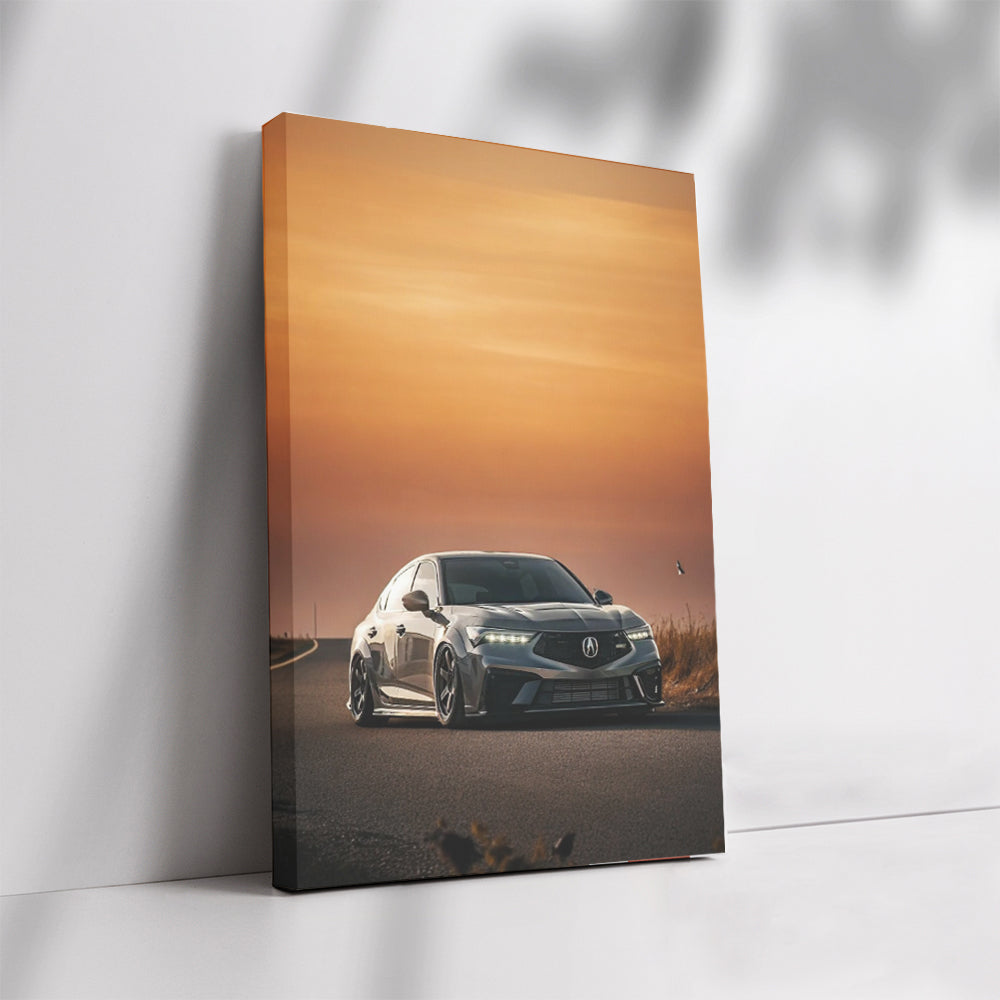 Acura Type S at Dusk - Symphony of Performance and Style