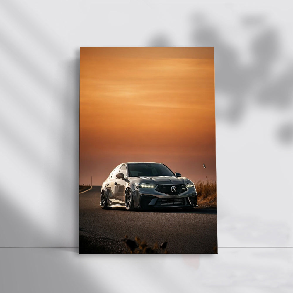 Acura Type S at Dusk - Symphony of Performance and Style