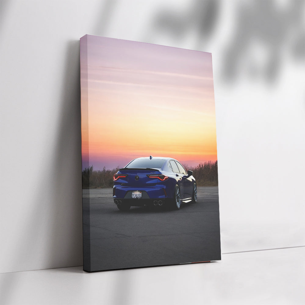 Acura Sunset Blue - Elegant and Dynamic Drive