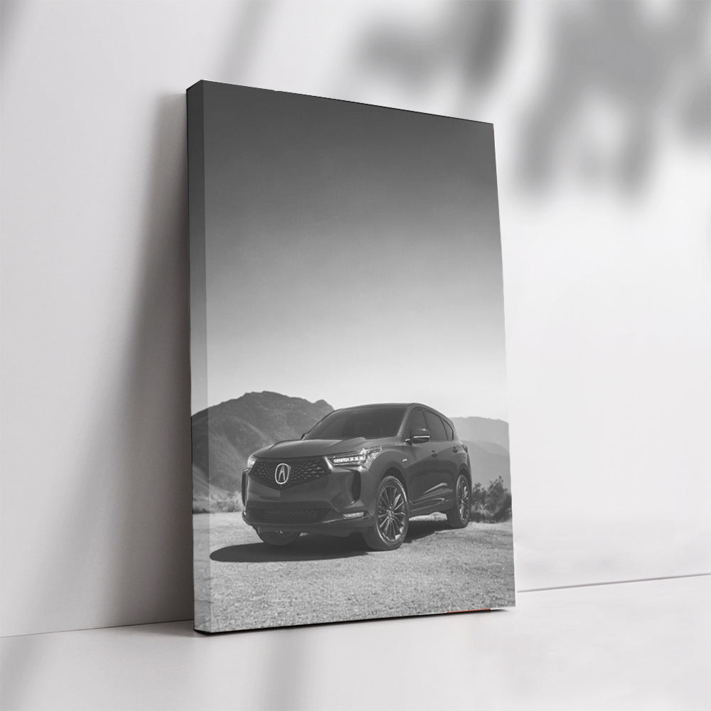 Acura Black & White - Model 2, Sleek and Stylish Ride