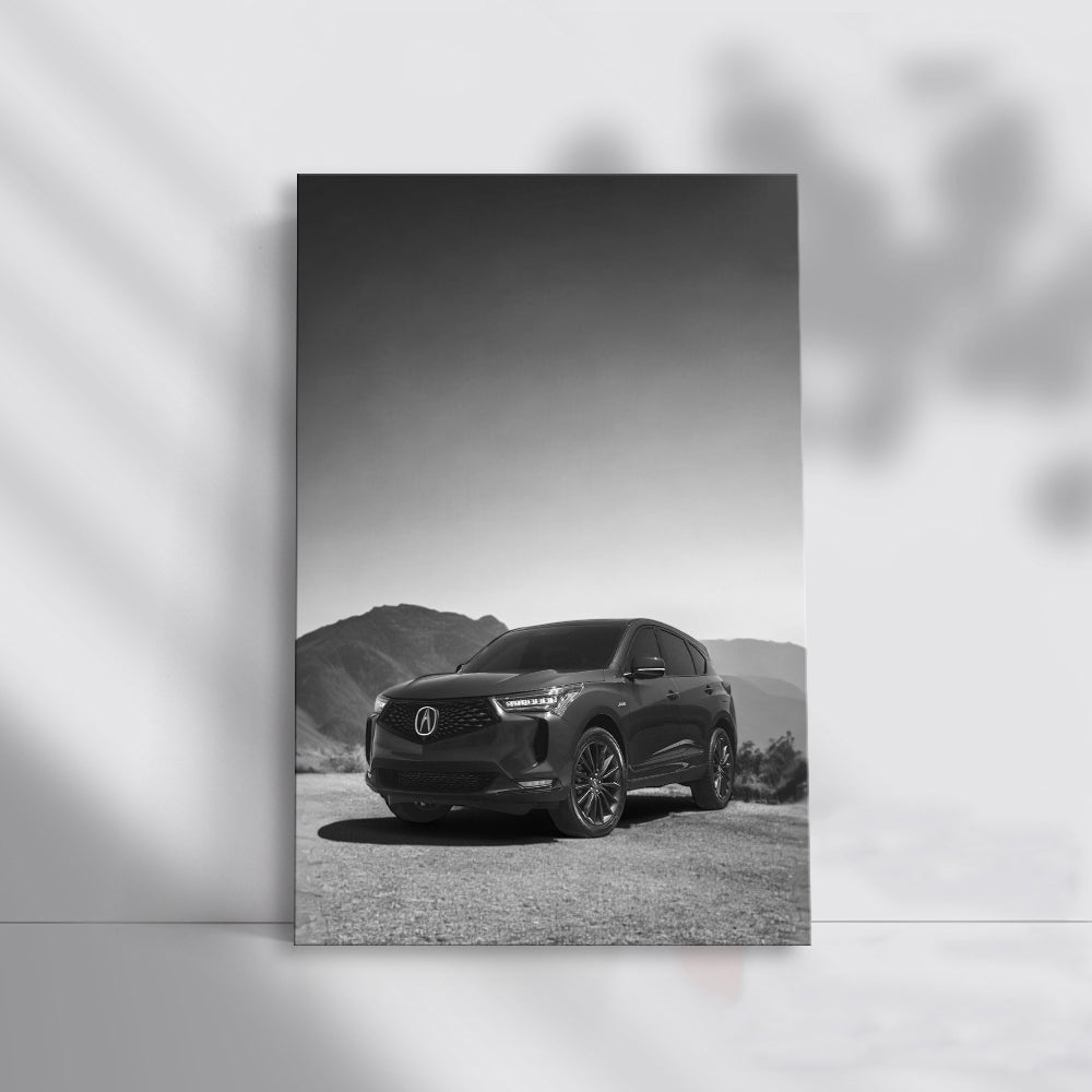 Acura Black & White - Model 2, Sleek and Stylish Ride