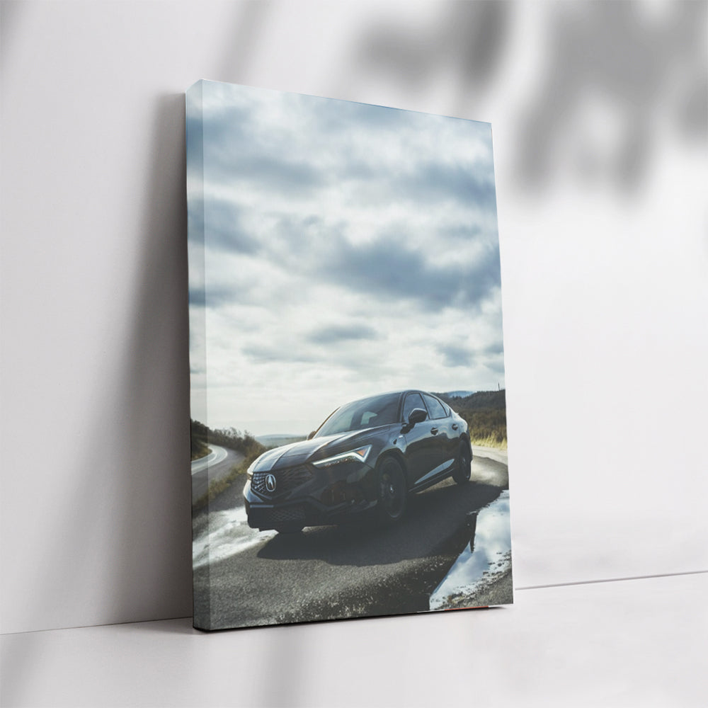 Acura in Overcast Skies - Blend of Elegance and Power
