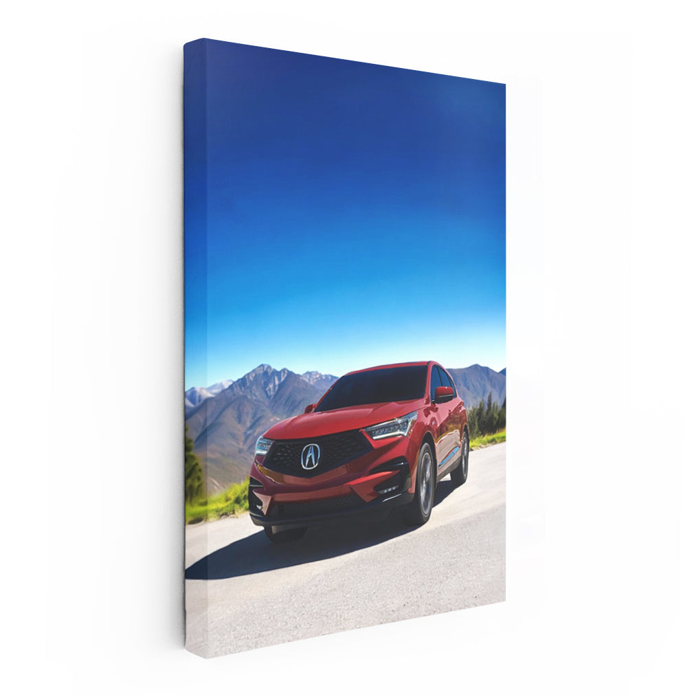 Acura Adventure in Mountains - Sleek and Powerful Ride
