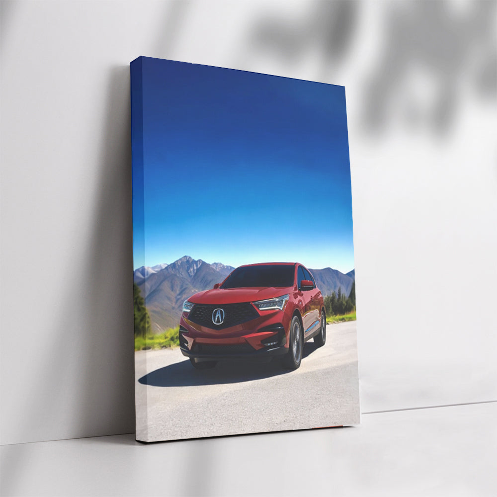 Acura Adventure in Mountains - Sleek and Powerful Ride