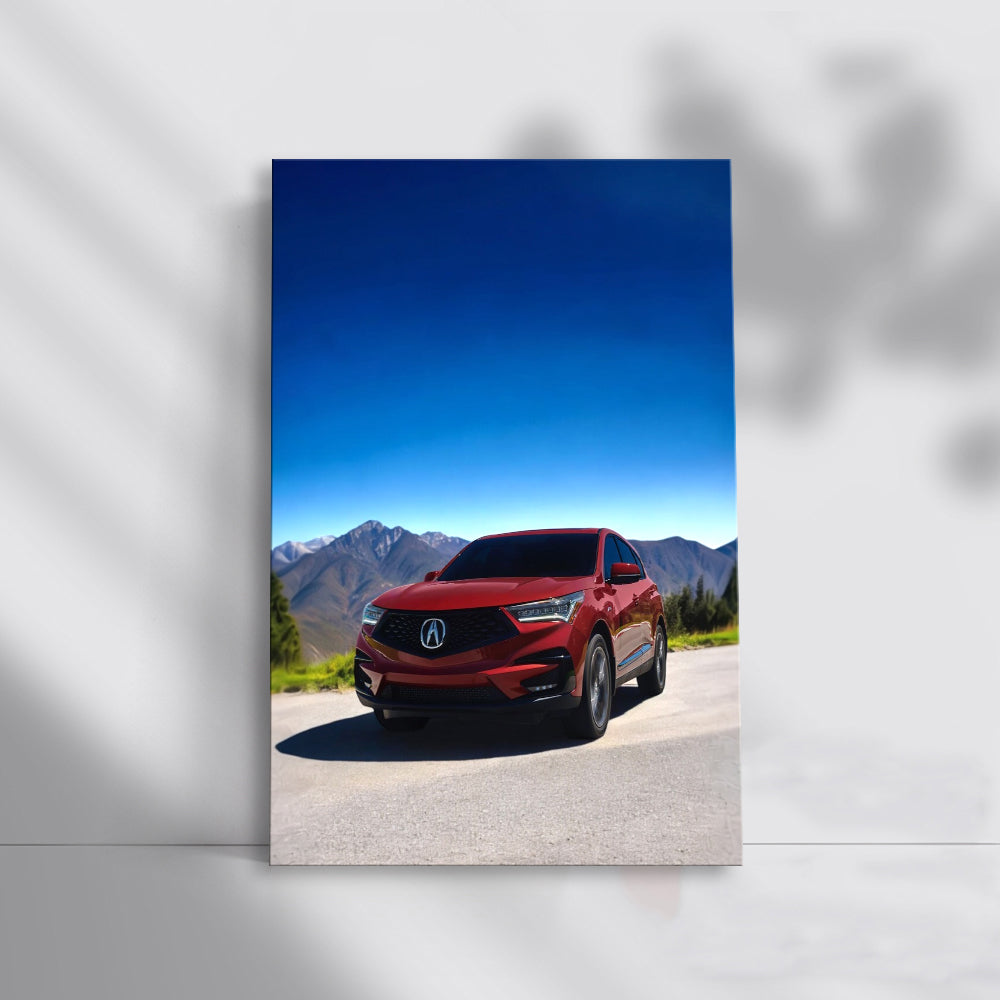 Acura Adventure in Mountains - Sleek and Powerful Ride
