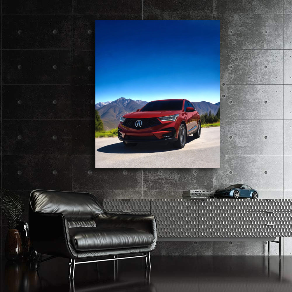 Acura Adventure in Mountains - Sleek and Powerful Ride