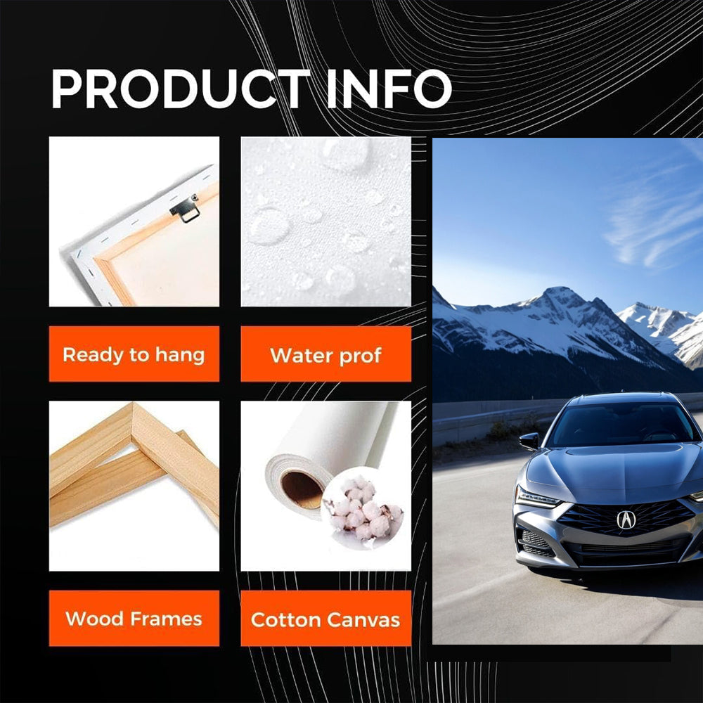 Acura in Mountains - Adventure Awaits with Style