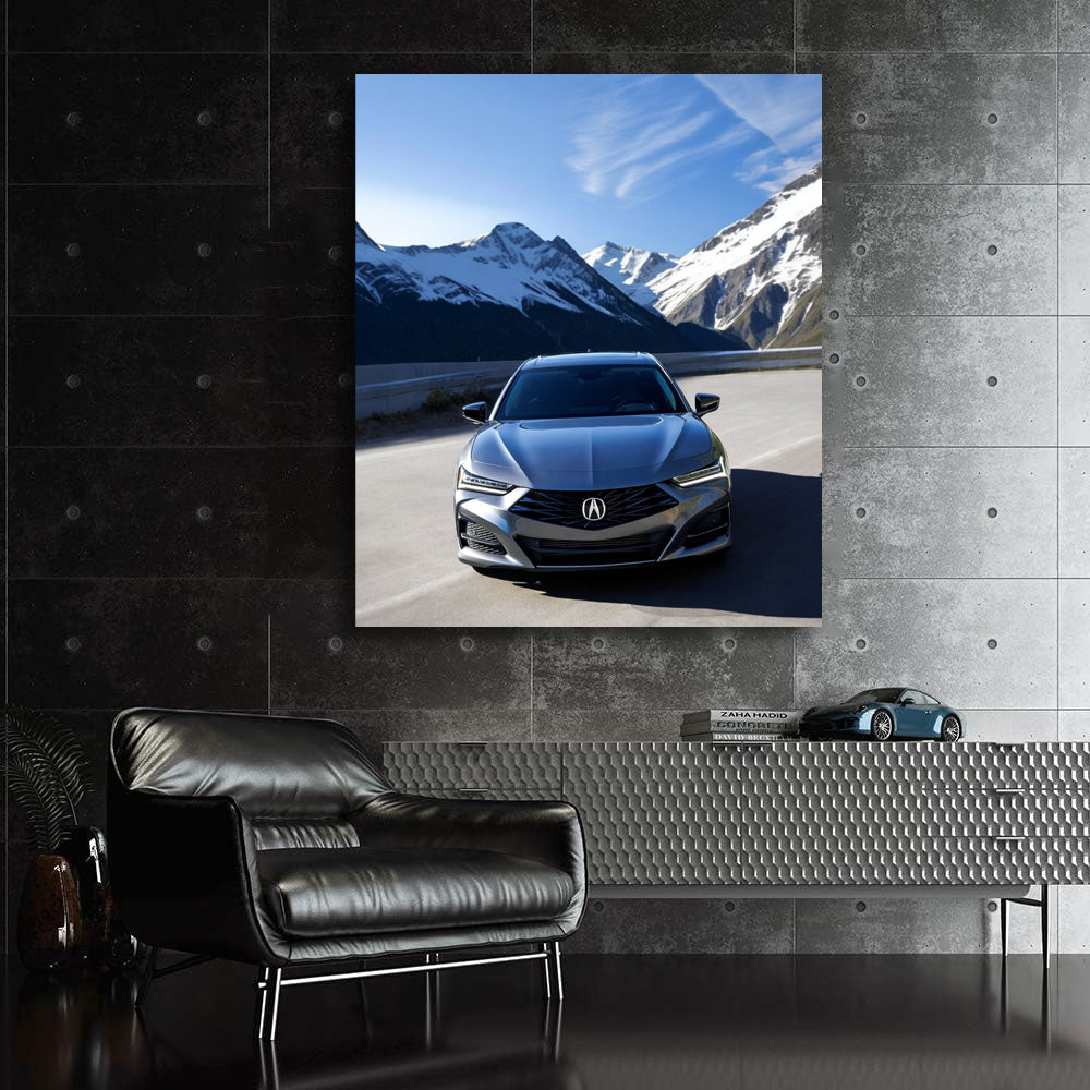 Acura in Mountains - Adventure Awaits with Style
