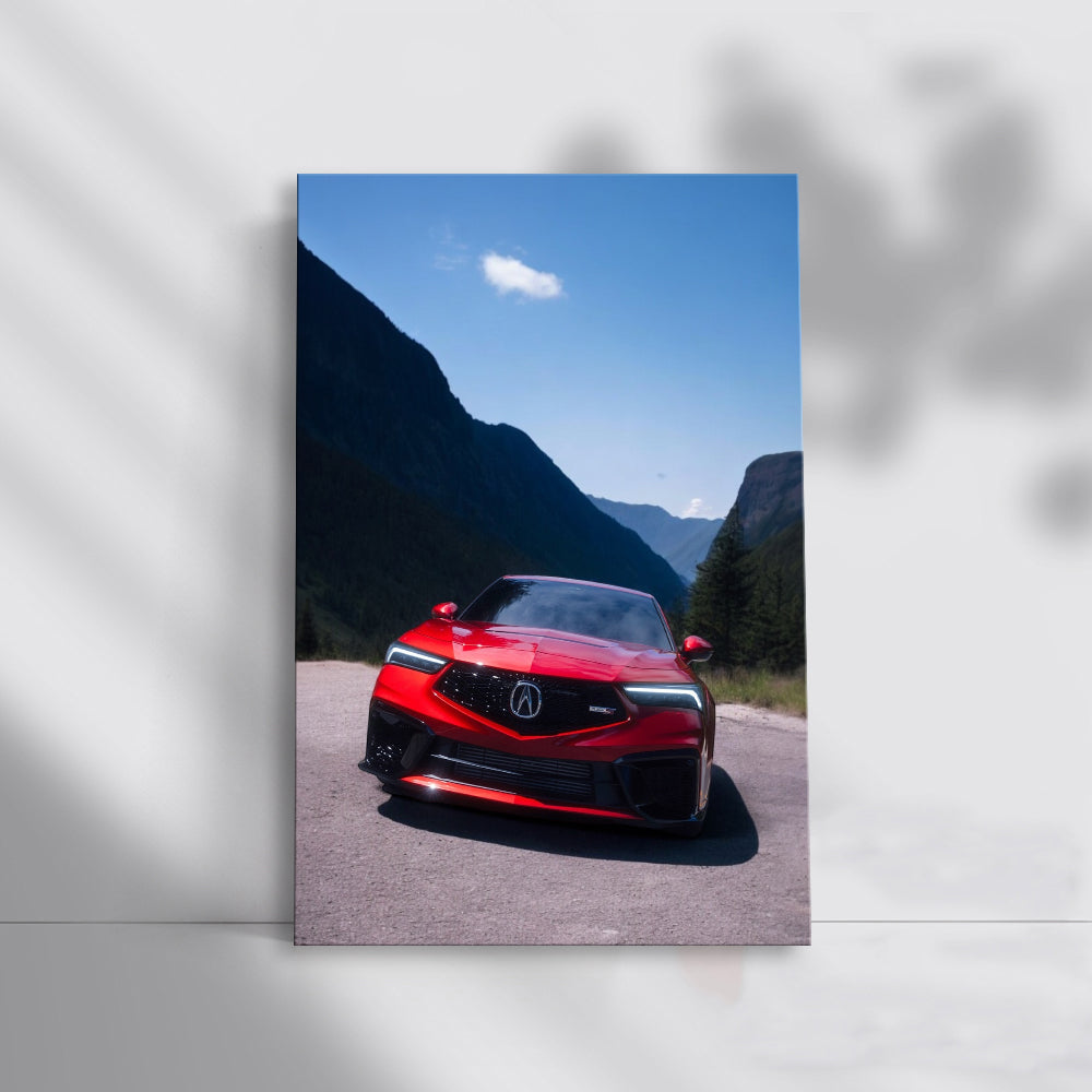 Acura in Mountain Landscape 4 - Adventure Awaits