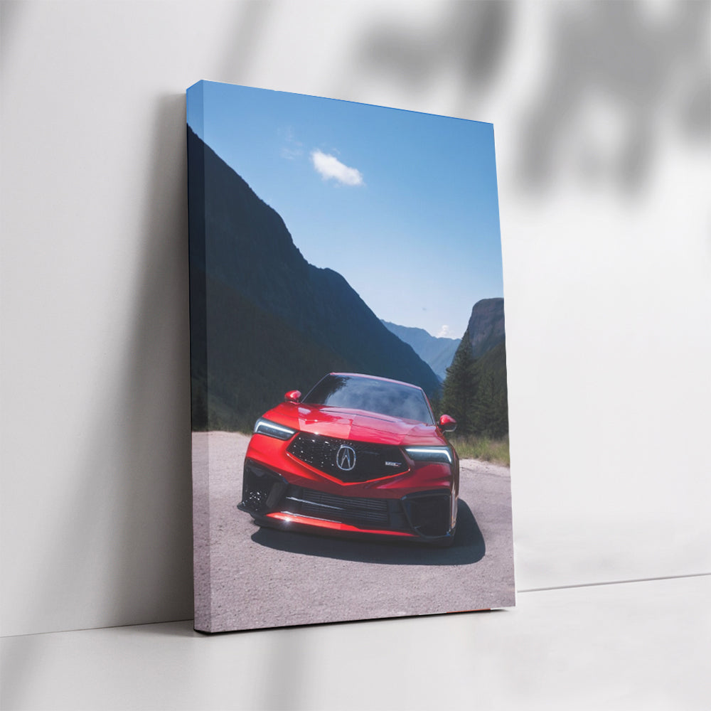 Acura in Mountain Landscape 4 - Adventure Awaits