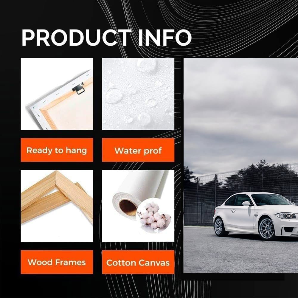 BMW 1 Series M Coupe in White - Compact Powerhouse