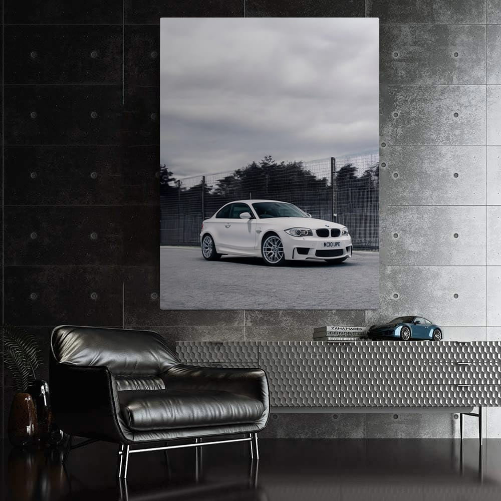 BMW 1 Series M Coupe in White - Compact Powerhouse