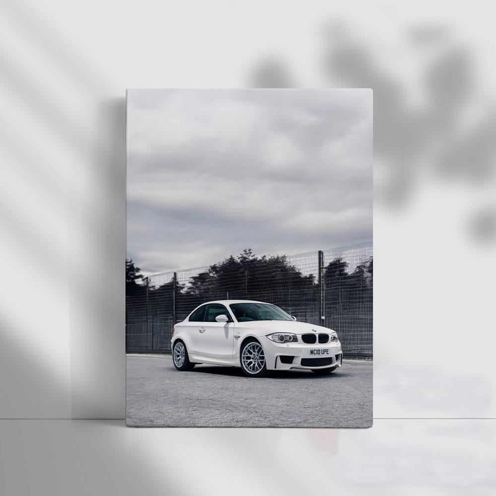 BMW 1 Series M Coupe in White - Compact Powerhouse
