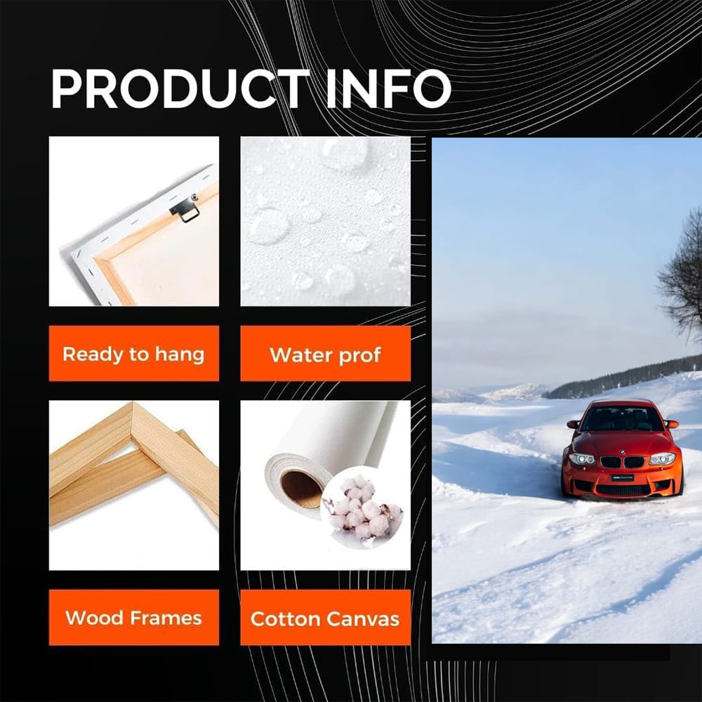 BMW E87 1 Series Orange - Sporty and Dynamic Hatchback