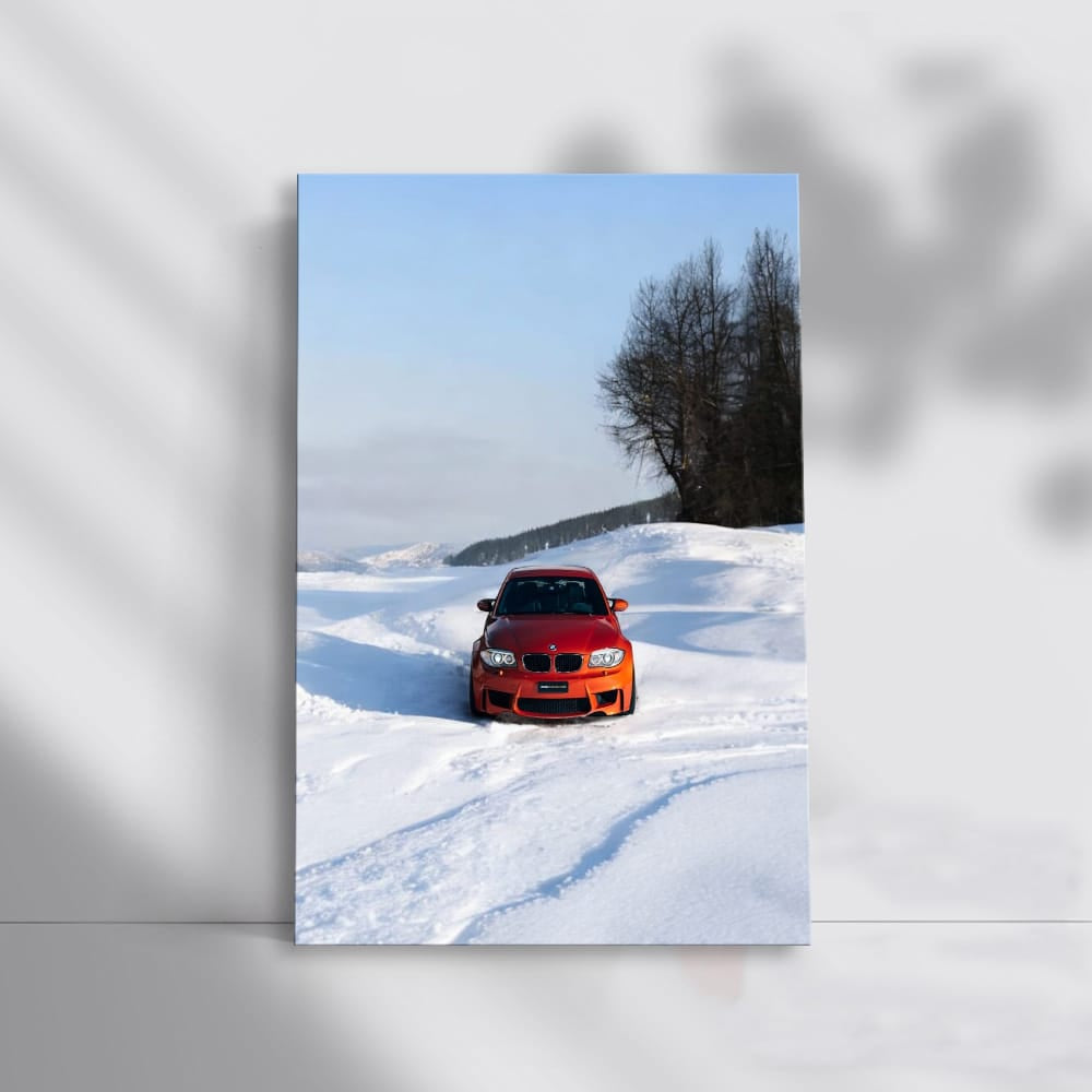BMW E87 1 Series Orange - Sporty and Dynamic Hatchback