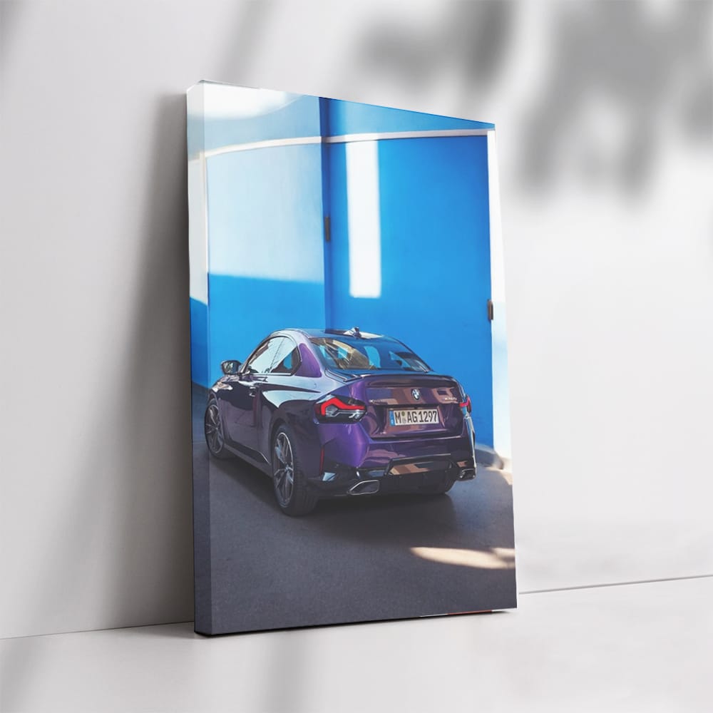 BMW 2 Series Coupe in Purple Mix - Sporty Elegance