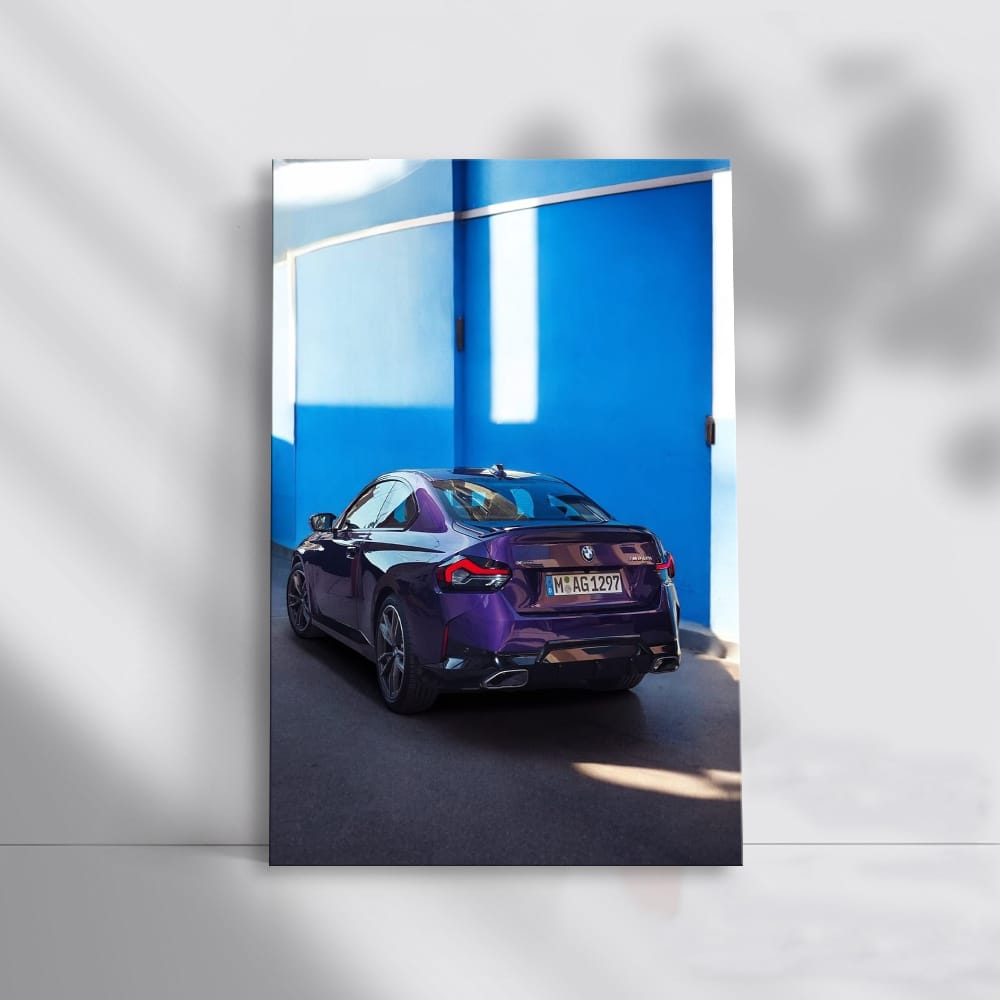 BMW 2 Series Coupe in Purple Mix - Sporty Elegance