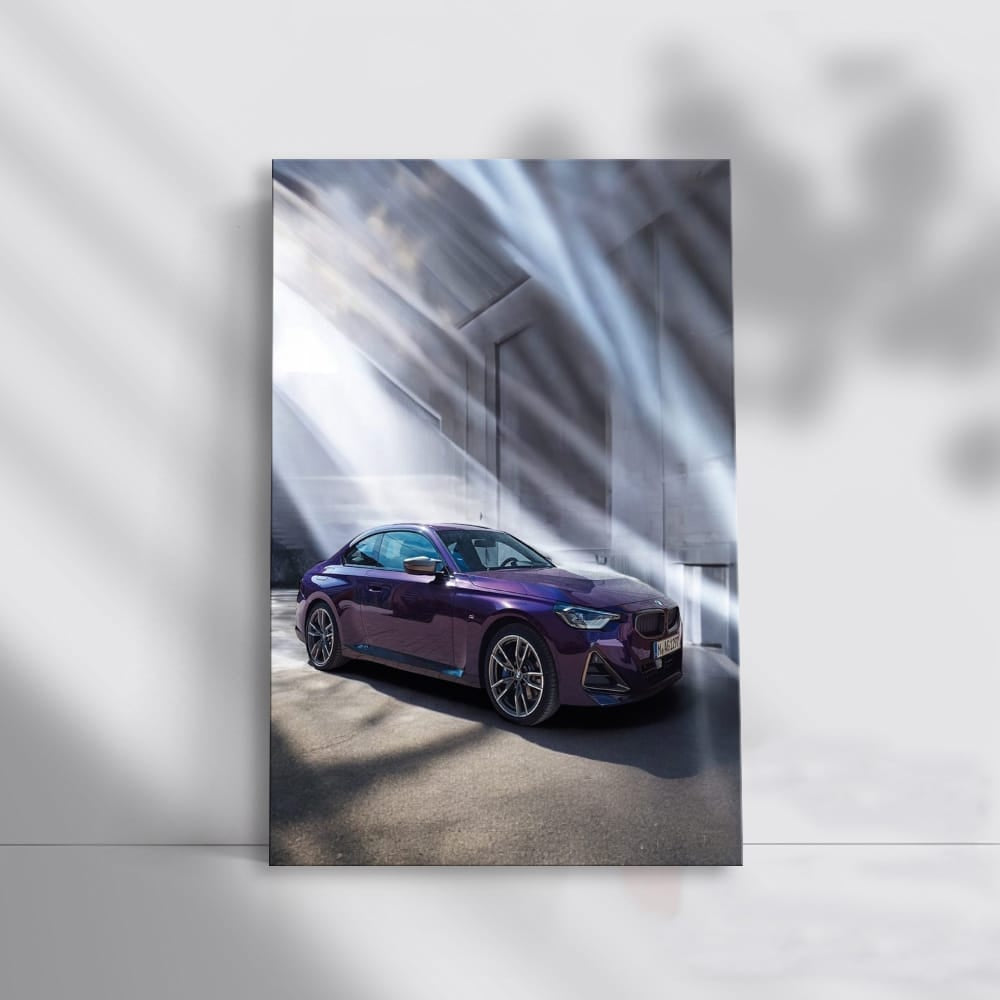 Purple BMW 2 Series Coupe - Dynamic Elegance on Wheels